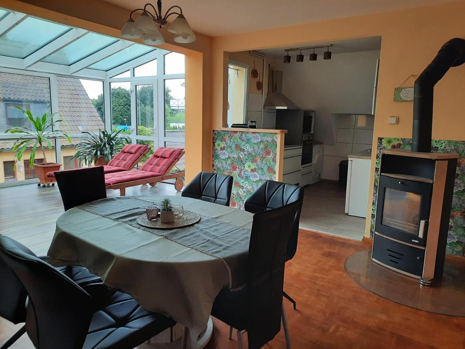 Ferienwohnung Mittelpunkt Schortens Bagian luar foto