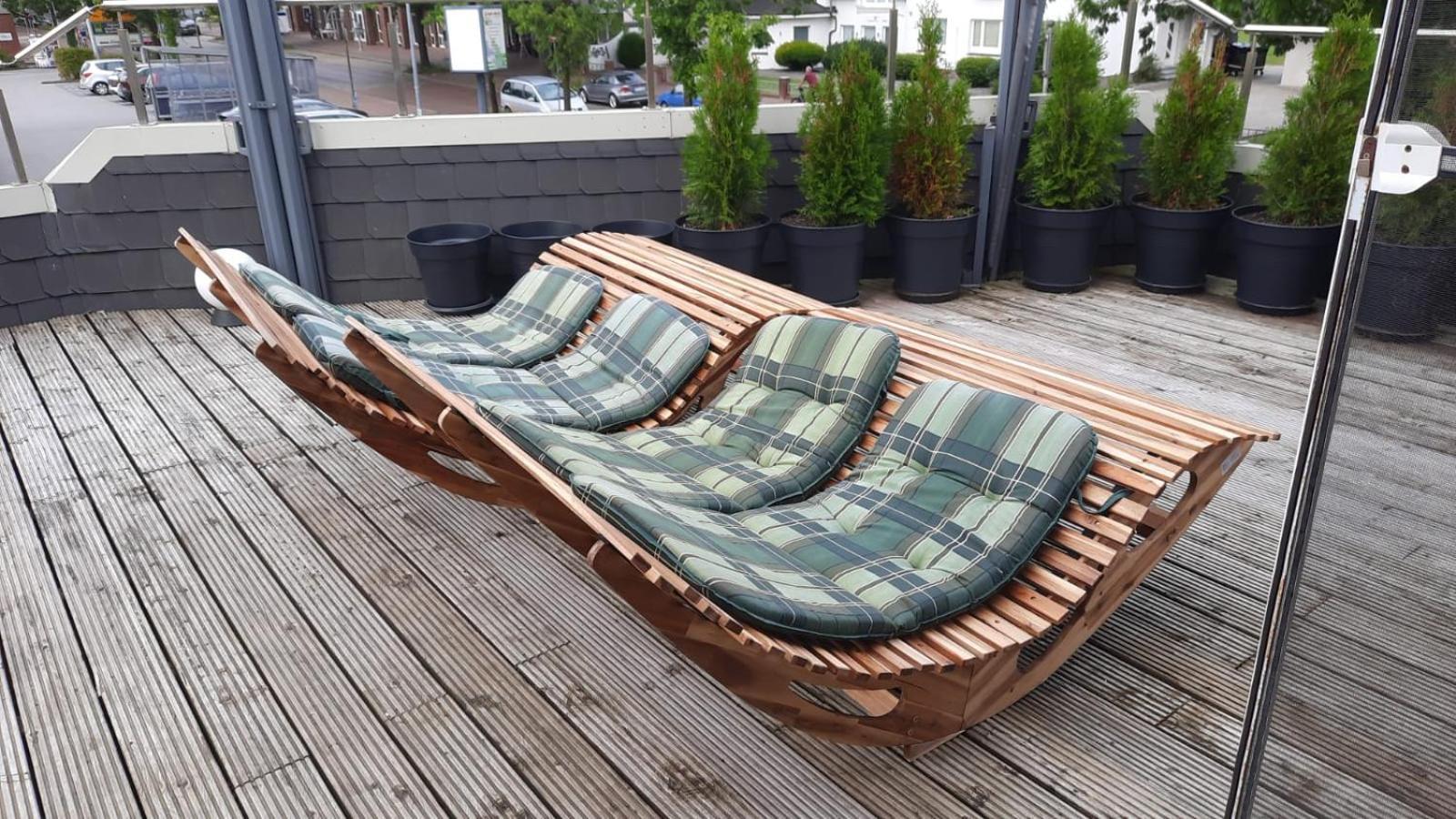 Ferienwohnung Mittelpunkt Schortens Bagian luar foto